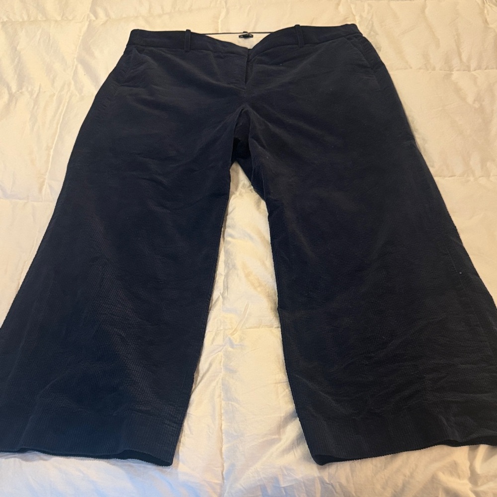 J. Crew Navy Corduroy Pants